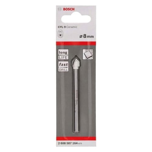 Bosch Professional Accessories Matkap ve Kırıcı Delici Uçları, Taş ve Beton, Gri, 8 mm, 1 Adet