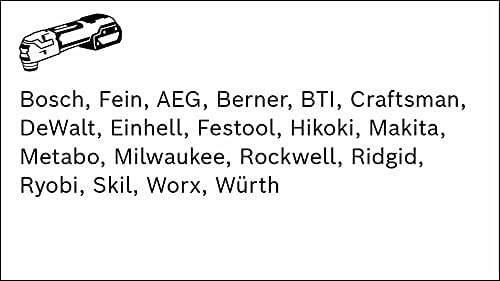 Bosch Professional Accessories Pro Segmentsaegeblatt ahşap (Multifunktionswerkzeuge için Starlock (ACZ 85 EC))