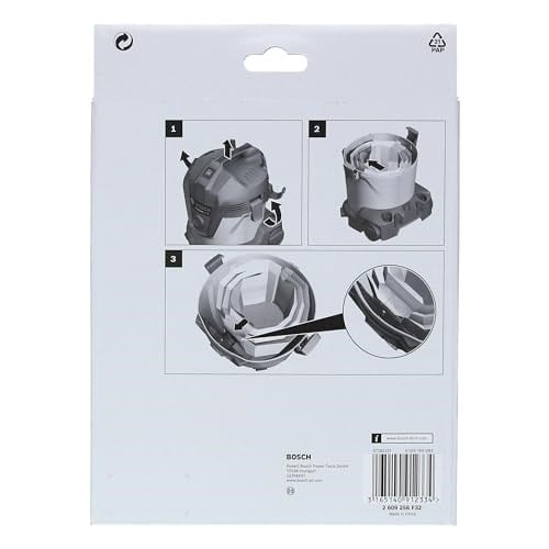 Bosch Professional Accessories Toz Torbası, Gri, 5 Adet