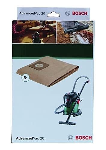 Bosch Professional Accessories Toz Torbası, Gri, 5 Adet