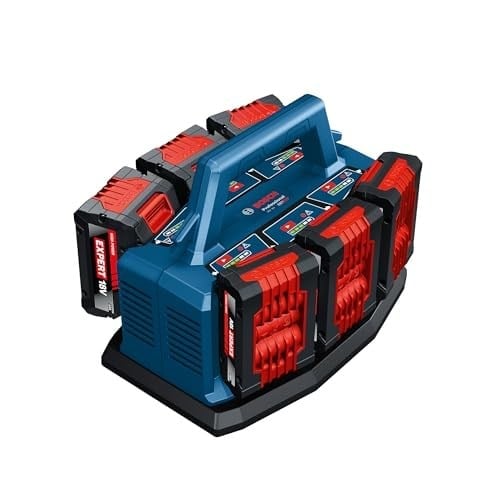 Bosch Professional GAL 18V6-80 Çoklu Şarj Cihazı (Tüm Bosch 18V Aküler ile Uyumludur)