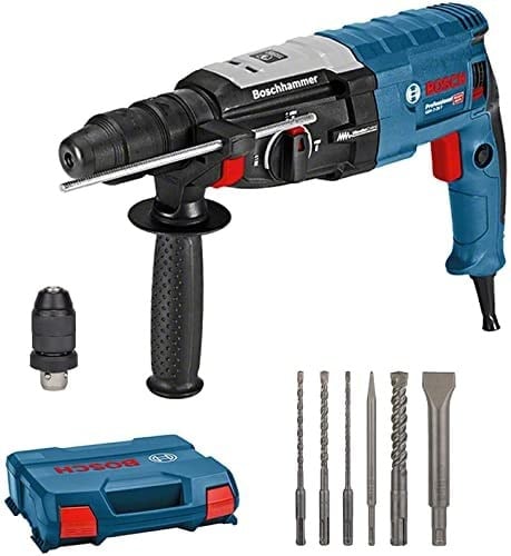 Bosch Professional GBH 2-28 F Kırıcı Delici (880 W, 3,1 kg, 3,2 J, Betonda Delme Çapı: 28 mm, İlave Mandren)