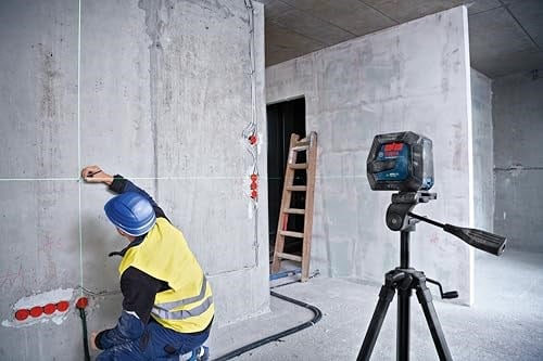 Bosch Professional GLL 2-15 G Çapraz Çizgi Lazeri, 15 metre, LB10 Universal Tutucu