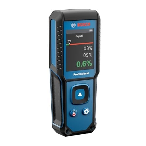 Bosch Professional GMM 1-15 Nem Ölçer Pinsiz (2 x pil (AA), Yumuşak Saklama Çantası ile)