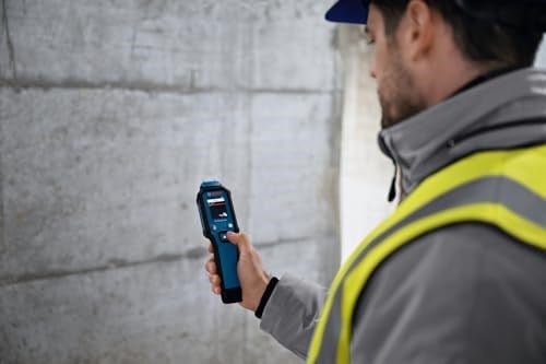 Bosch Professional GMP 1-13 Nem Ölçer Pin (2 x pil (AA), Yumuşak Saklama Çantası ile)