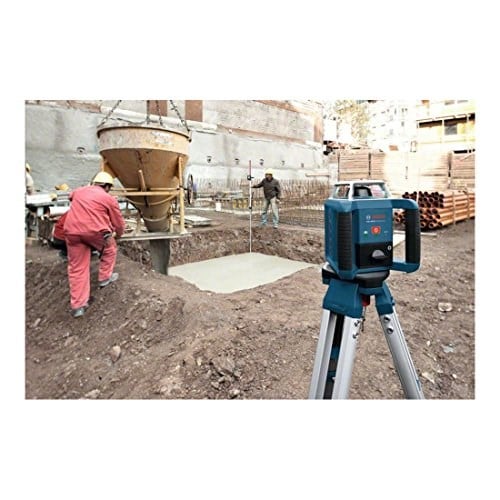 Bosch Professional GRL 400 H Rotasyon Lazeri (Maksimum Çalışma Alanı: 300m, Taşıma Çantası)