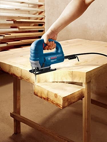 Bosch Professional Gst 8000 E Dekupaj Testere (710 W, 800-3.100 strok/dak, Ahşapta kesme derinliği: 80 mm)