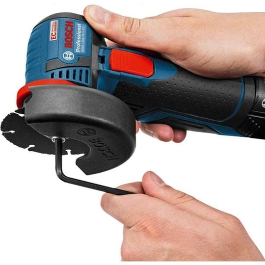 Bosch Professional GWS 12V,76 Akülü Avuç Taşlama Makinesi (12 Volt, SOLO, Disk Çapı: 76 mm, Karton Kutuda)