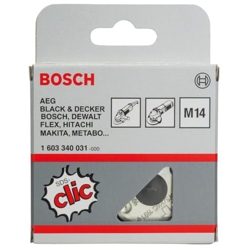 Bosch Professional Hızlı germe somunu SDS Clic M14 (Kalınlık: 14 mm, açılı taşlama makinesi aksesuarı dahil)