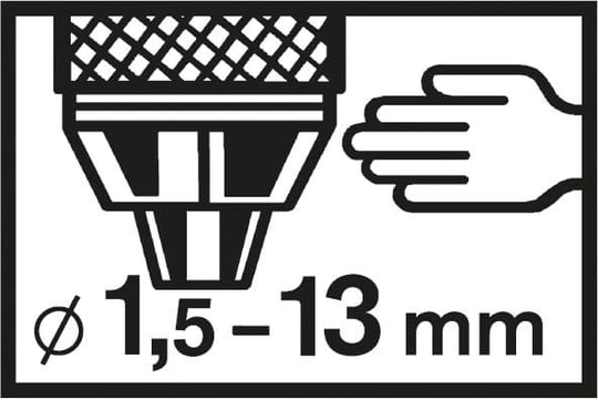 Bosch Professional Mandren, Gri, 1 Adet - Seçenekler: 1/2