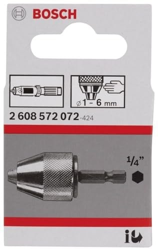 Bosch Professional Sistem Mandreni (Akülü Vidalama Makinesi İçin Aksesuar), gri, 1 Adet - Seçenekler: 1/4