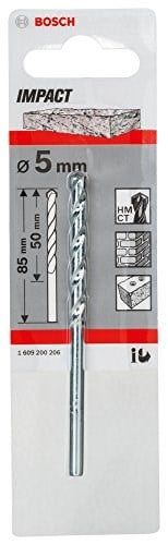 Bosch Professional Taş matkap ucu CYL-1 (Ø 5 mm) - Seçenekler: Durchmesser-5 mm/Gesamtlänge-85 mm...