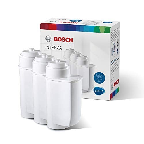 Bosch TCZ7033 Brita Intenza su filtresi (3lü paket, kireç giderme, koku ve tat bozucu maddeleri azaltır, Vero serisi ve montaj tam otomatik için)