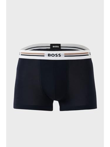 BOSS Logolu Elastik Bel Bantlı Pamuklu 3Lü Paket Boxer, 50531684