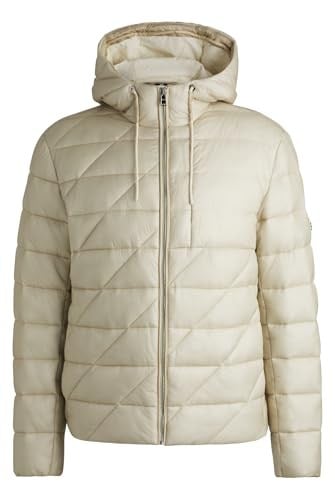 Boss Logolu Regular Fit Su İtici Kapüşonlu Şişme Mont Erkek MONT 50524648 131