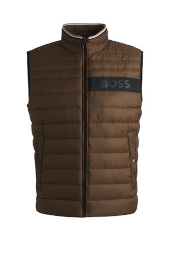 Boss Su Geçirmez Regular Fit Dik Yaka Yelek Erkek YELEK 50464300 260