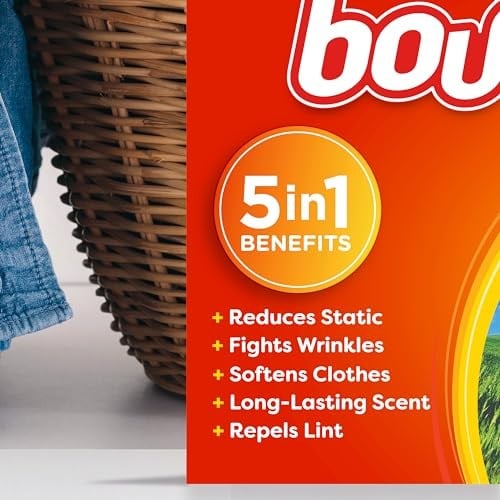 Bounce Kumaş Yumuşatıcı Kurutma Levhaları, Açık Taze Koku, 34 Adet