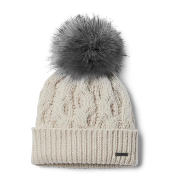 Boundless Days Cable Knit Pom Kadın Bere