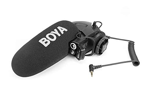 Boya By-Bm3031 Profesyonel Shotgun Mikrofon, Siyah - Seçenekler: DMR7 TARAFINDAN, BY-BM3031