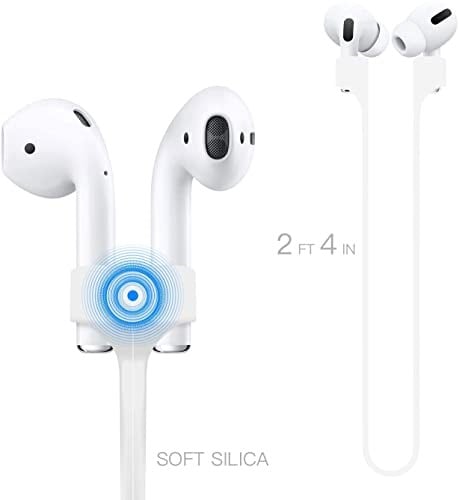 Boyun Askı ipi Tutucu Silikon ip Basic Beyaz Apple Airpods 1 2 Airpods 3 Airpods Pro ile Uyumlu ürün