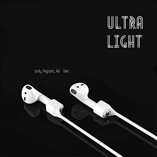 Boyun Askı ipi Tutucu Silikon ip Basic Beyaz Apple Airpods 1 2 Airpods 3 Airpods Pro ile Uyumlu ürün