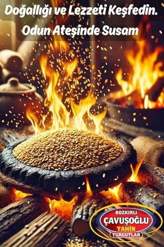 Bozkırlı Çavuşoğlu Odun Ateşinde Kavrulmuş Sarı Simitlik Susam 500g