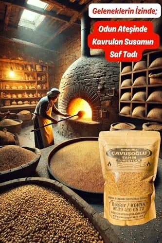 Bozkırlı Çavuşoğlu Odun Ateşinde Kavrulmuş Sarı Simitlik Susam 500g