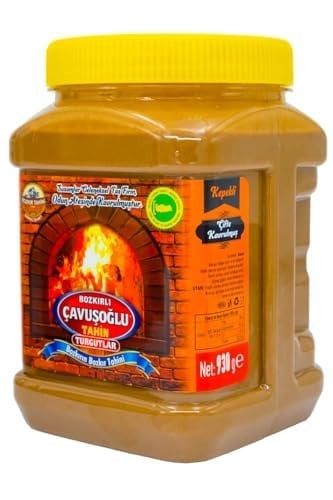 Bozkırlı Çavuşoğlu Tahin Çifte Kavrulmuş Kepekli Katkısız 930 gr