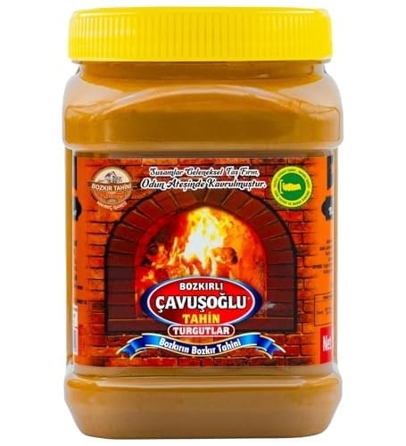 Bozkırlı Çavuşoğlu Tahin Çifte Kavrulmuş Kepekli Katkısız 930 gr