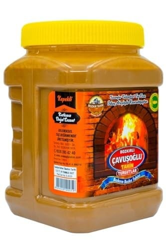 Bozkırlı Çavuşoğlu Tahin Çifte Kavrulmuş Kepekli Katkısız 930 gr