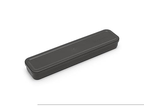 Brabantia 004-01-Make Take Dark Grey Plastik Yemek Taşıma Tabağı 1L