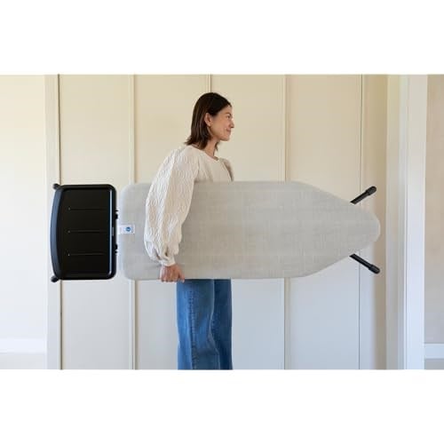 BRABANTİA 124X45CM (C) BUHAR KAZANI STANDLI DENIM GREY ÜTÜ MASASI - SSUH