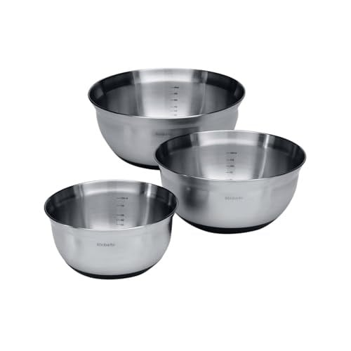 Brabantia 363900 Karıştırma Kabı Paket (1,0 & 1,6 & 3,0 L)