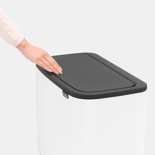 Brabantia Bo White Dokunmatik Çöp Kutusu, 36 L - Seçenekler: 1 Inneneimer (36L), 3 x 11 Liter, 3 x 11 litros...