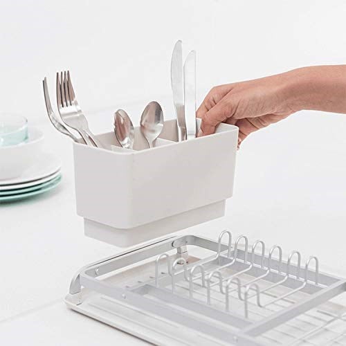 Brabantia BRA117268 Küçük Bulaşıklık, Açık Gri,13 x 49 x 21.6 cm