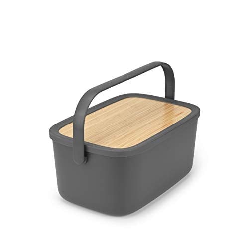 Brabantia Ekmek Saklama Kutusu Nic Dark Grey 128264