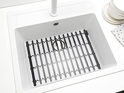 Brabantia Lavabo Matı, Silikon, Koyu Gri, Tek Boyut