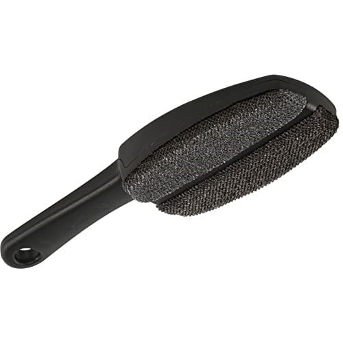 Brabantia Tiftik Tozu Evcil Hayvan Tüy Alma için Giysi Fırçası (Koyu Gri) Çift Kadife Pedler, Ergonomik Sap, Kolay Temizleme, Sol veya Sağ El Kullanımı
