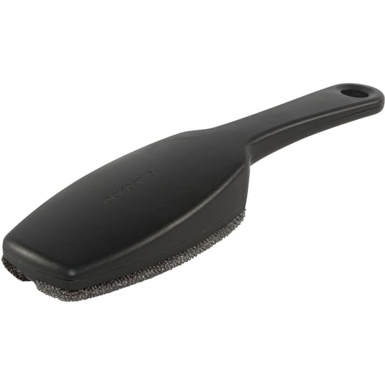 Brabantia Tiftik Tozu Evcil Hayvan Tüy Alma için Giysi Fırçası (Koyu Gri) Çift Kadife Pedler, Ergonomik Sap, Kolay Temizleme, Sol veya Sağ El Kullanımı