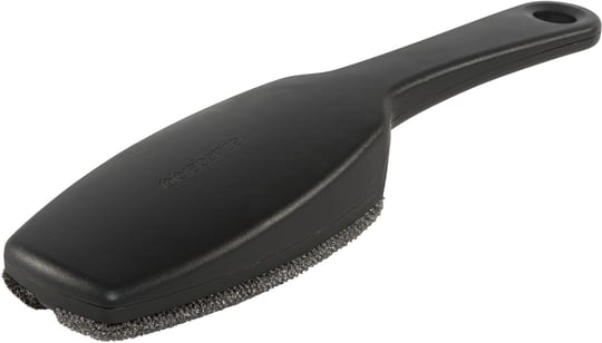 Brabantia Tiftik Tozu Evcil Hayvan Tüy Alma için Giysi Fırçası (Koyu Gri) Çift Kadife Pedler, Ergonomik Sap, Kolay Temizleme, Sol veya Sağ El Kullanımı