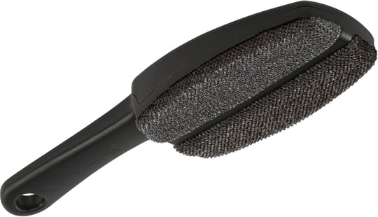 Brabantia Tiftik Tozu Evcil Hayvan Tüy Alma için Giysi Fırçası (Koyu Gri) Çift Kadife Pedler, Ergonomik Sap, Kolay Temizleme, Sol veya Sağ El Kullanımı