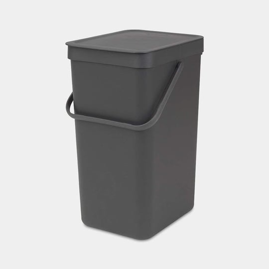 Brabantia Waste Bin Sort & Go 16 L Çöp kutusu, gray