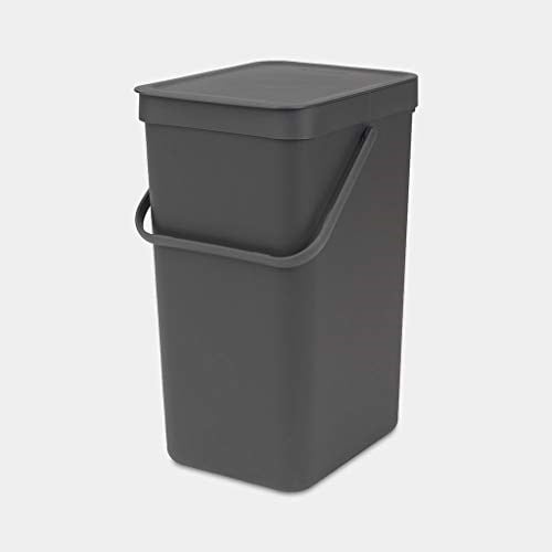 Brabantia Waste Bin Sort & Go 16 L Çöp kutusu, gray