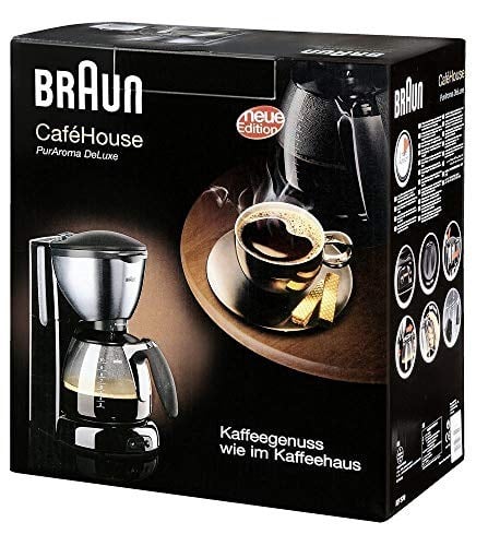 Braun KF570 Filtre Kahve Makinesi, Siyah
