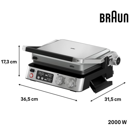 Braun Multigrill 7 Cg7044 Izgaratost