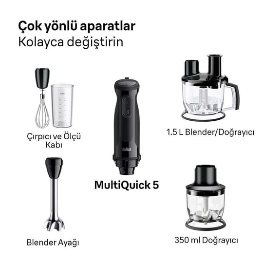 Braun Multiquick Mq50813m 5 El Blender