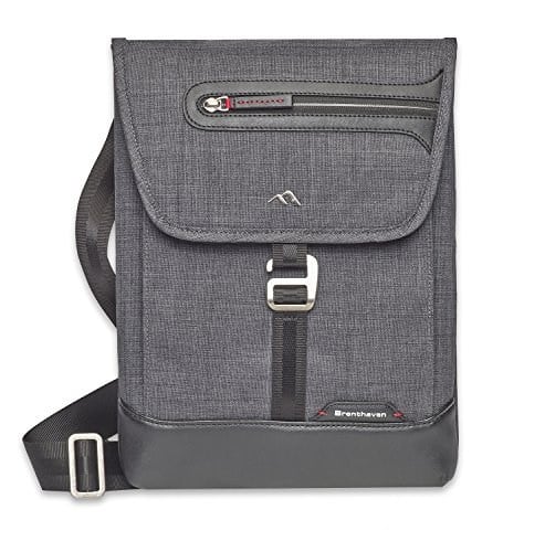 Brenthaven 730791195707 askılı çanta için Apple MacBook ve Apple iPad, gri