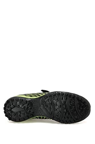 BRETON J TURF 2PR Siyah Erkek Çocuk Halı Saha Ayakkabısı Siyah-NEON SARI 34