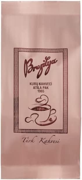 Brezilya Kuru Kahveci Atila Pak Türk Kahvesi 250g Öğütülmüş
