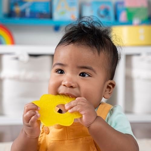 Bright Starts Diş Çıkarma Yardımcısı 8 Parça Hediye Seti, BPA İçermeyen Bebek Diş Kaşıyıcıları, Soğutmalı Diş Çıkarma Oyuncakları, Üniseks, 3 Aylık Ve Daha Büyük Bebekler İçin